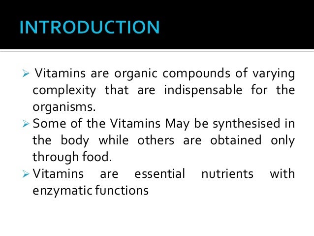 The Nature and Function of the Antineuritic Vitamine